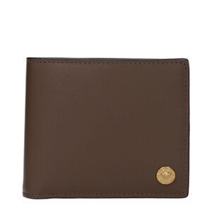 Versace Brown Leather Men's Wallet